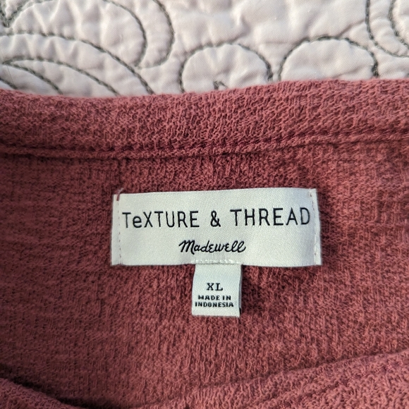 Madewell, Texture & Thread Linen Cropped Top - Picture 10 of 10